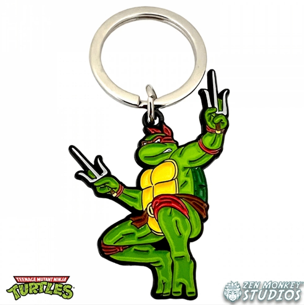 Nickelodeon Teenage Mutant Ninja Turtles Rafael Keychain